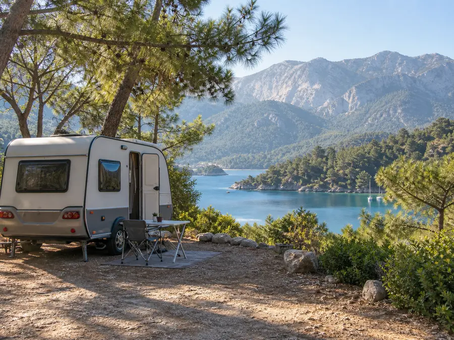 Fethiye karavan kamp rehberini temsil eden koya bakan karavan